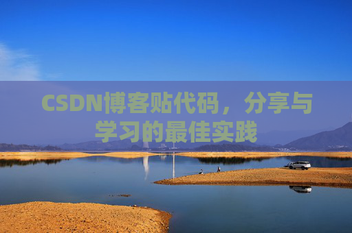 CSDN博客贴代码，分享与学习的最佳实践